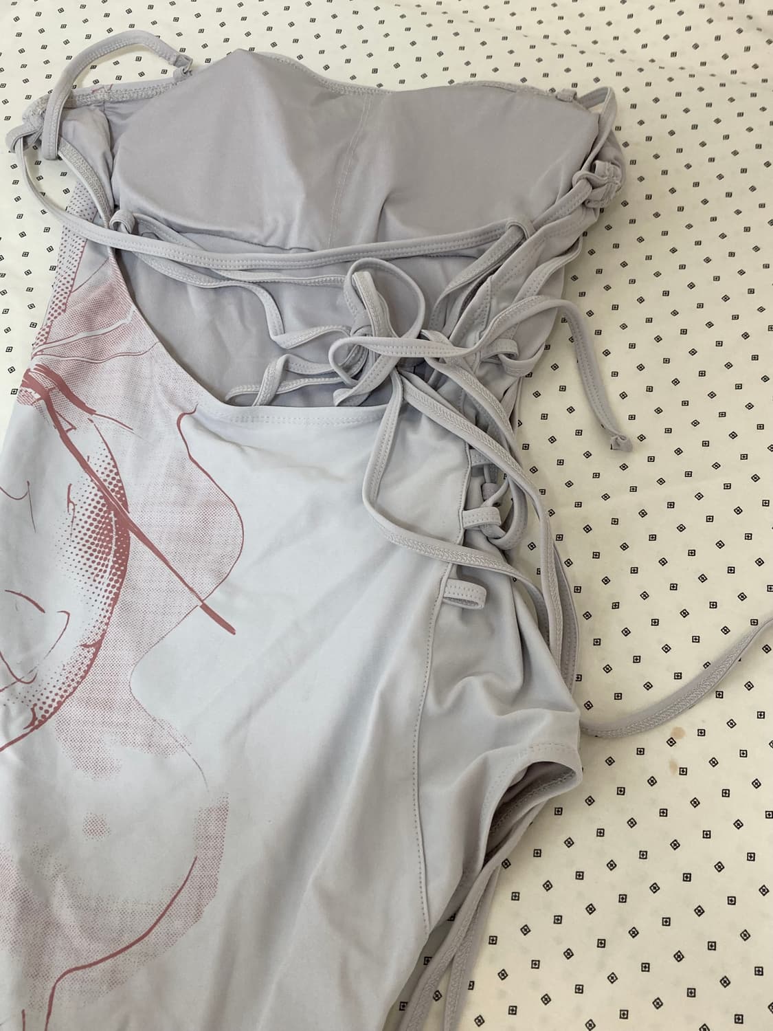 Nache comic gray 수영복 상품이미지5