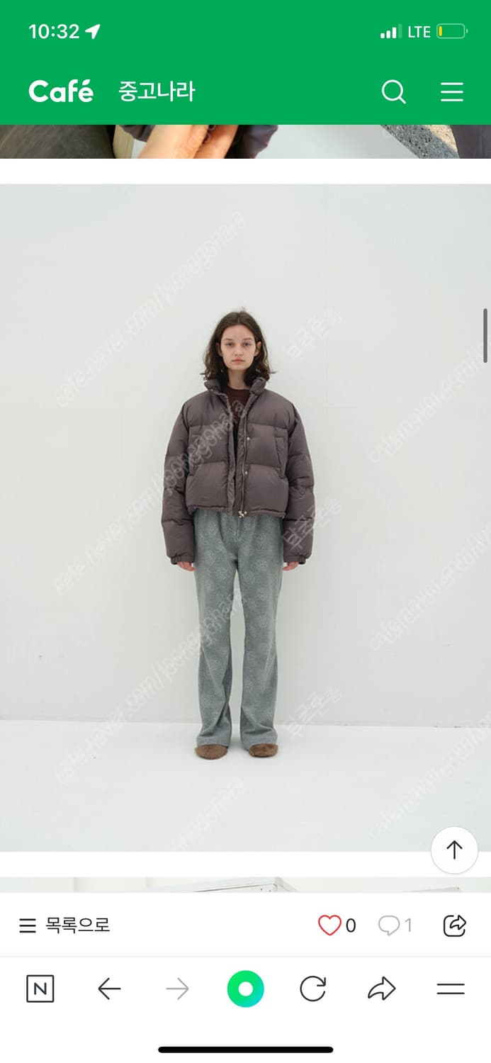 엔조블루스 숏패딩 검정 프리사이즈 상품이미지3