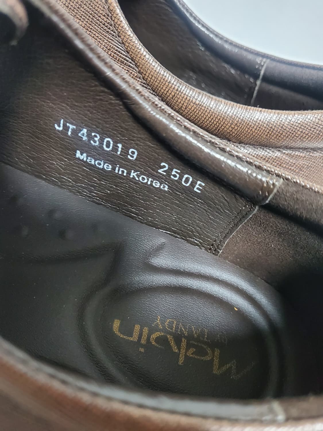 탠디 남성구두 정품 250사이즈 상품이미지6