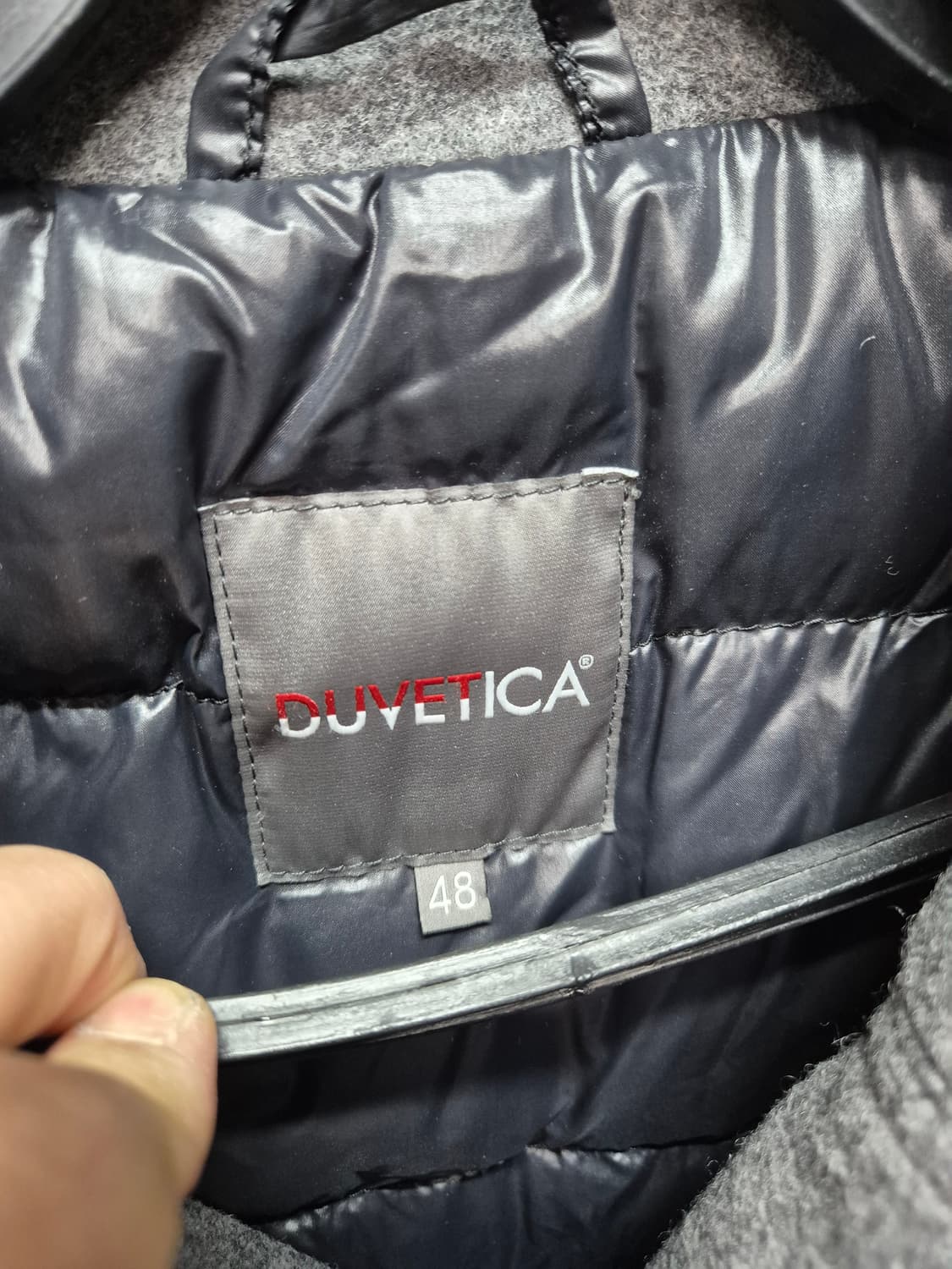 듀베티카 구스다운 피코트 백화점판 상품이미지2