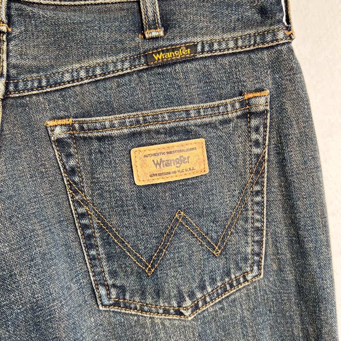 랭글러 빈티지 레귤러 스트레이트 데님 팬츠 30 상품이미지6