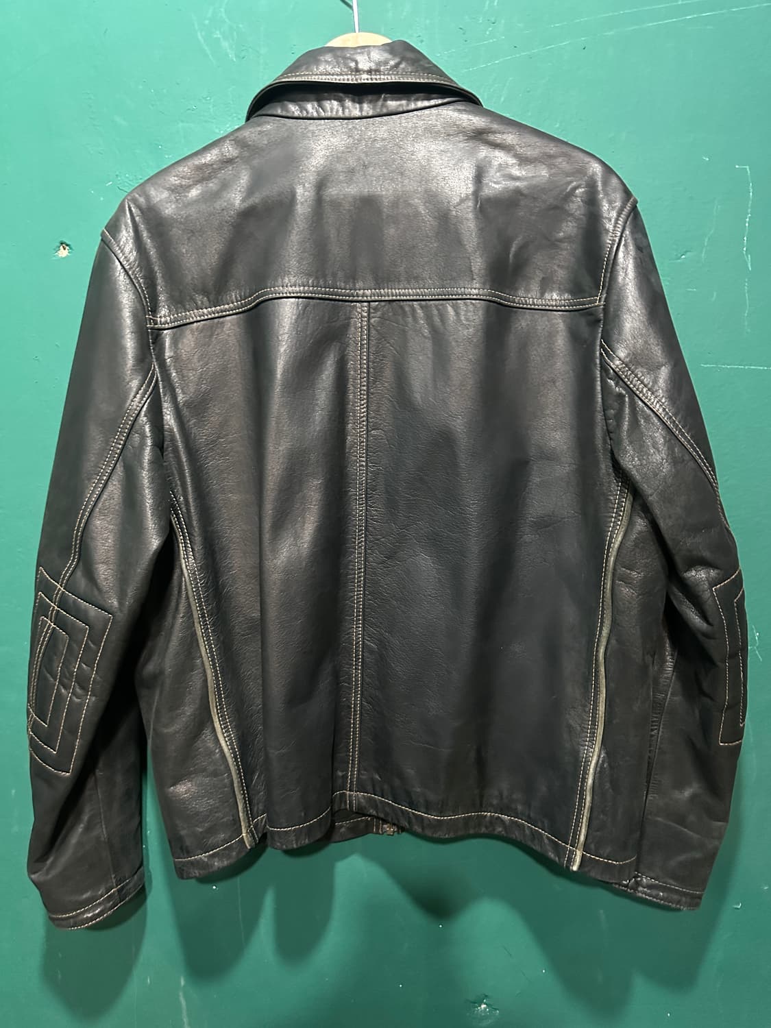 Chevirex 레더 싱글라이더자켓 XL 상품이미지4