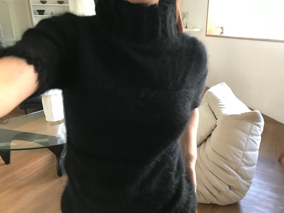 vintage angora turtle neck knit 상품이미지6