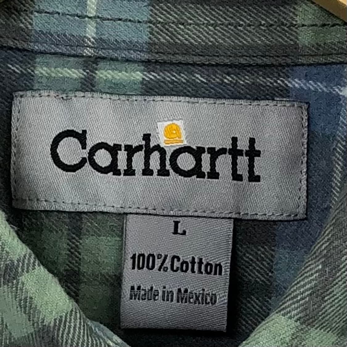 L 칼하트 체크 남방 상품이미지3