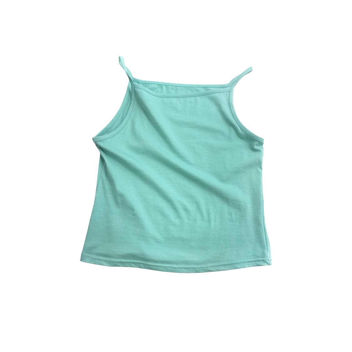 Basic Mint Sleeveless T-Shirt 상품이미지1