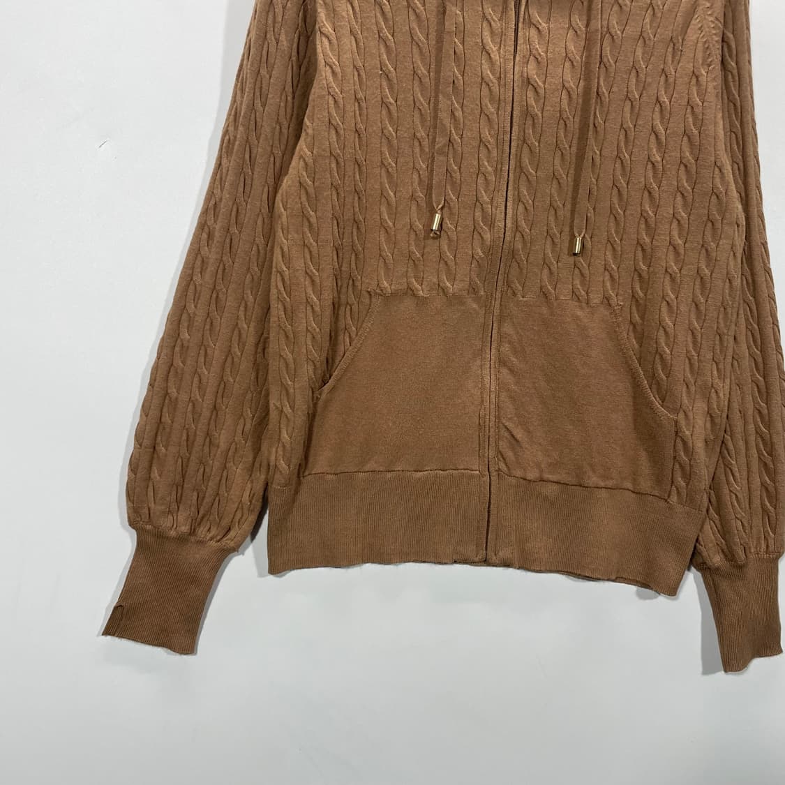 조르쥬레쉬 비스코스 50 니트 후드집업 상품이미지3