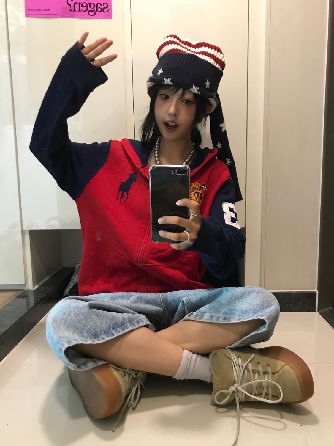 Polo Big Pony Hooded Zip-Up 상품이미지5