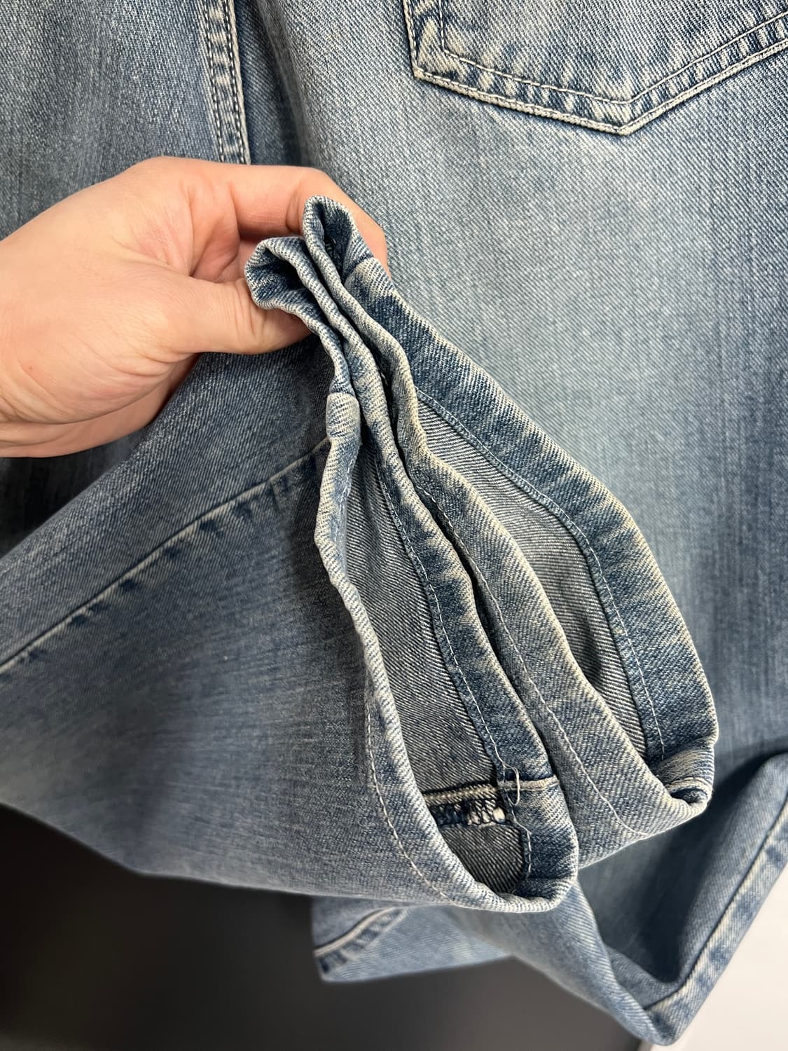 90s Lee 리 진스 라이더스 연청 데님 팬츠 상품이미지3