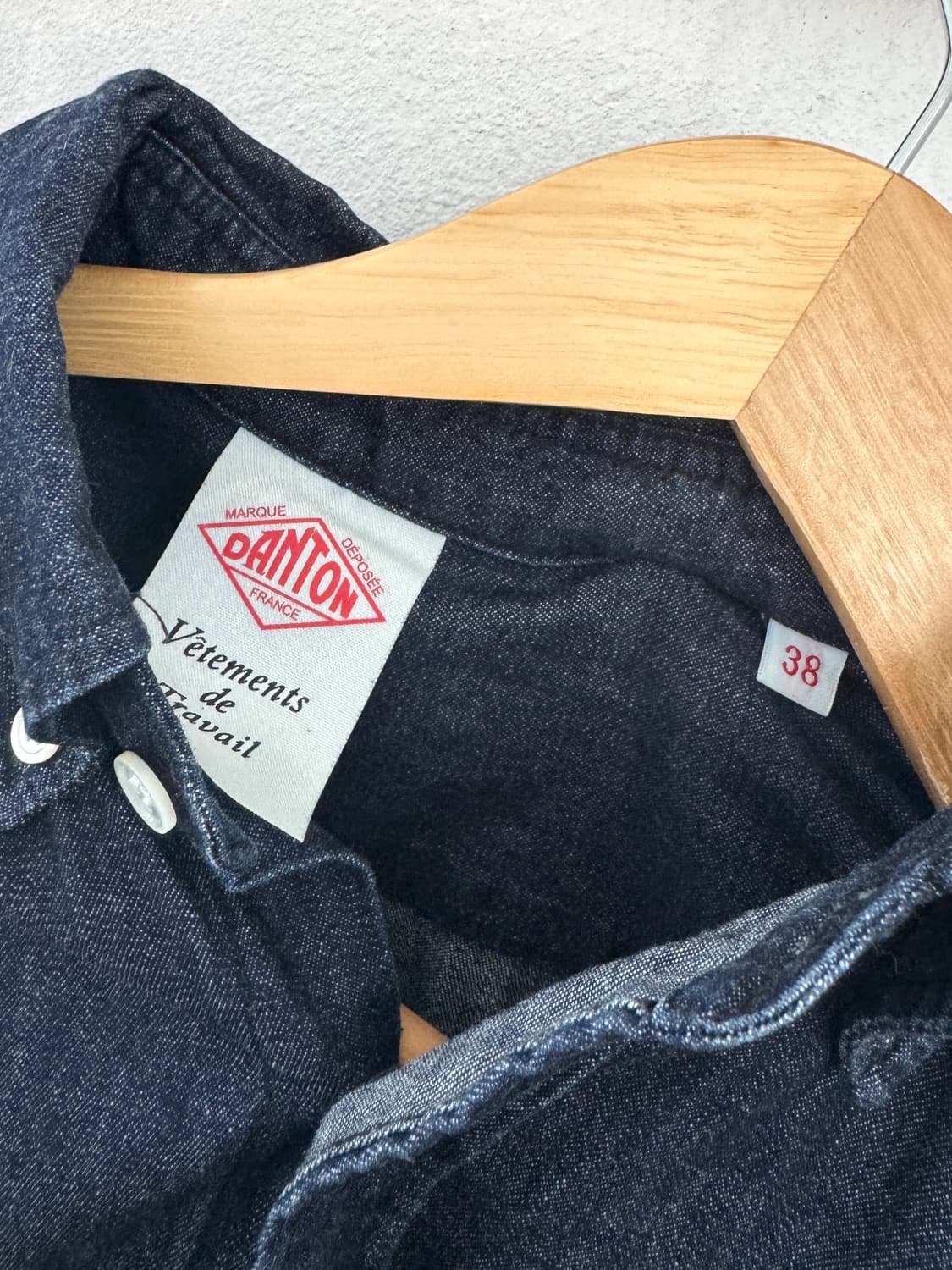 단톤 데님 셔츠 상품이미지4