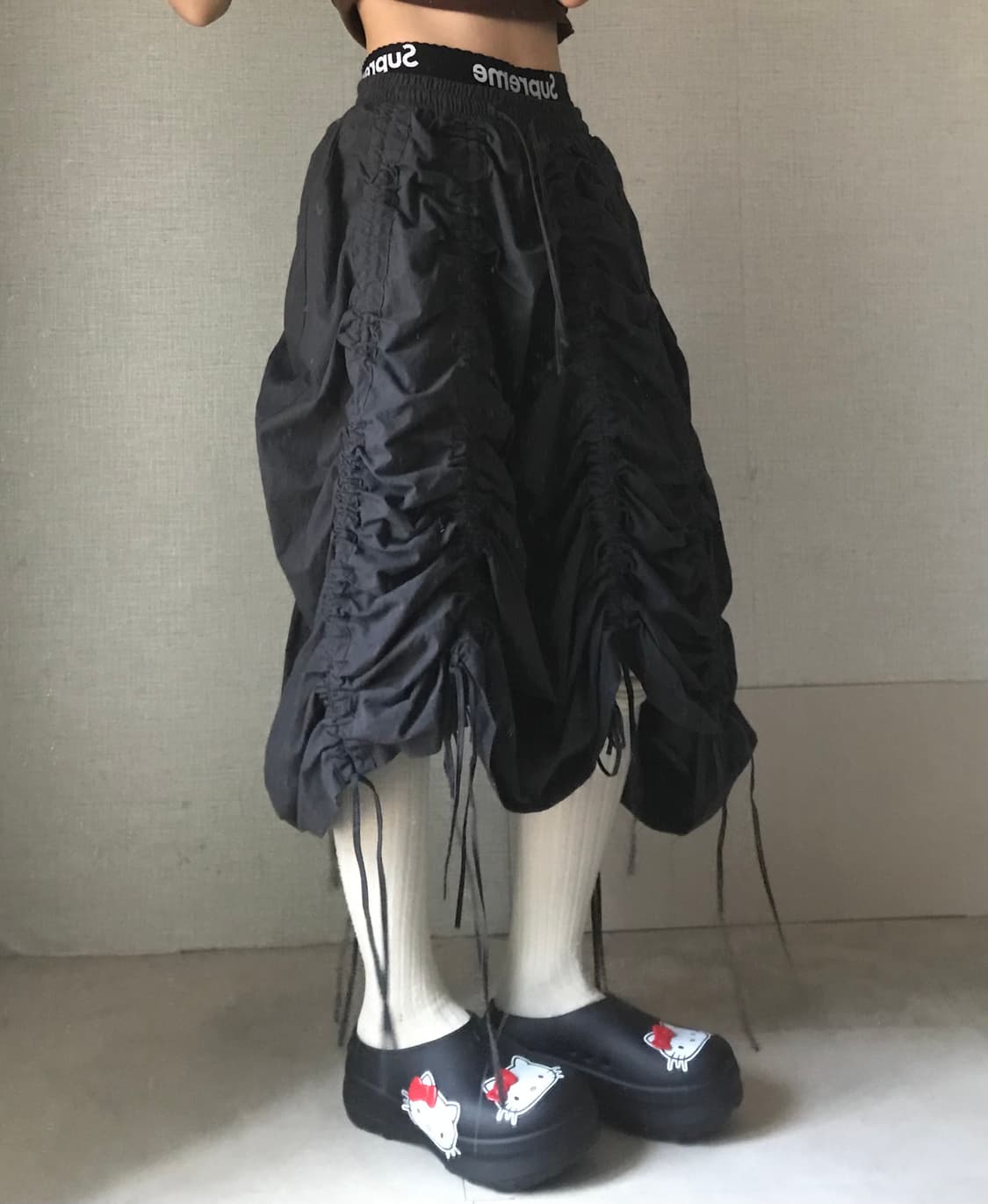 빈티지 셔링 스커트 상품이미지2
