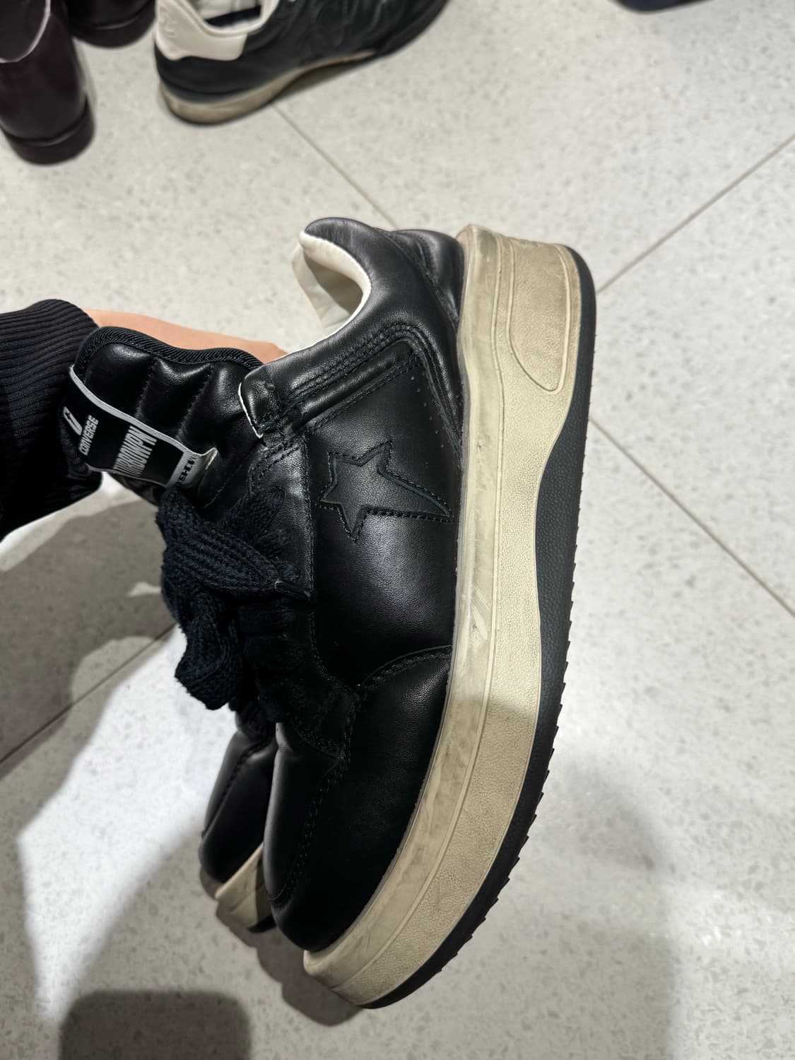 컨버스 다크쉐도우 터보웨폰 로우 상품이미지4