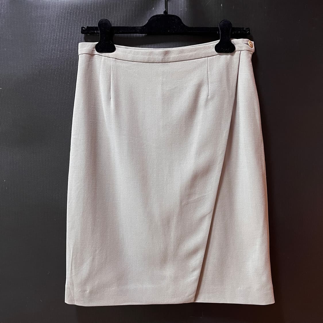 올드 조르지오 아르마니 메인라인 울 트윌 미디 스커트 상품이미지1