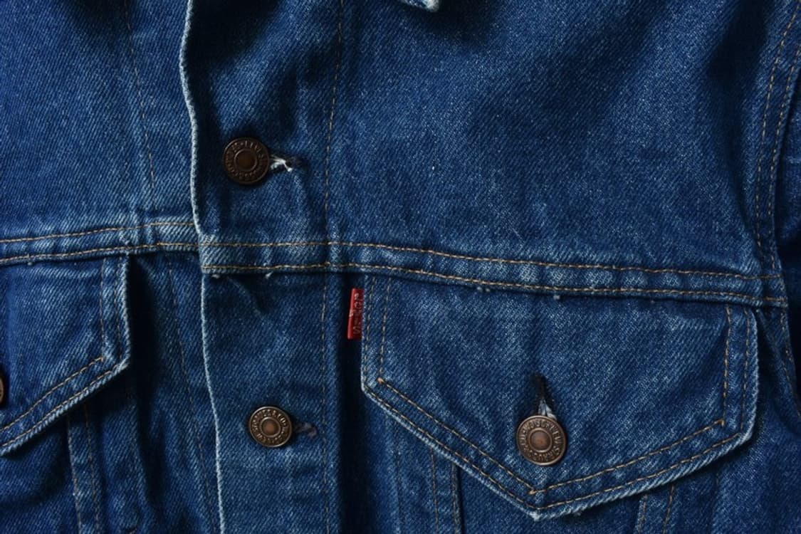 80S 리바이스 USA 트러커 청자켓 42 M0116 상품이미지4