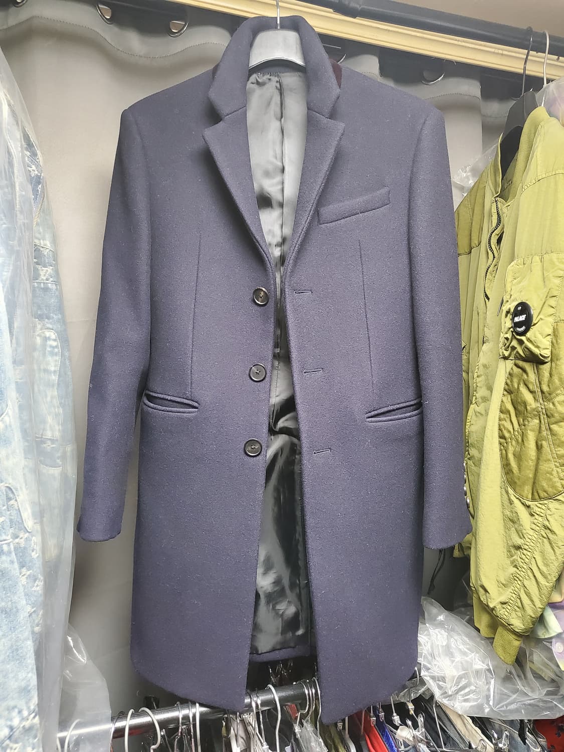 시스템옴므 모 체인코트 상품이미지1