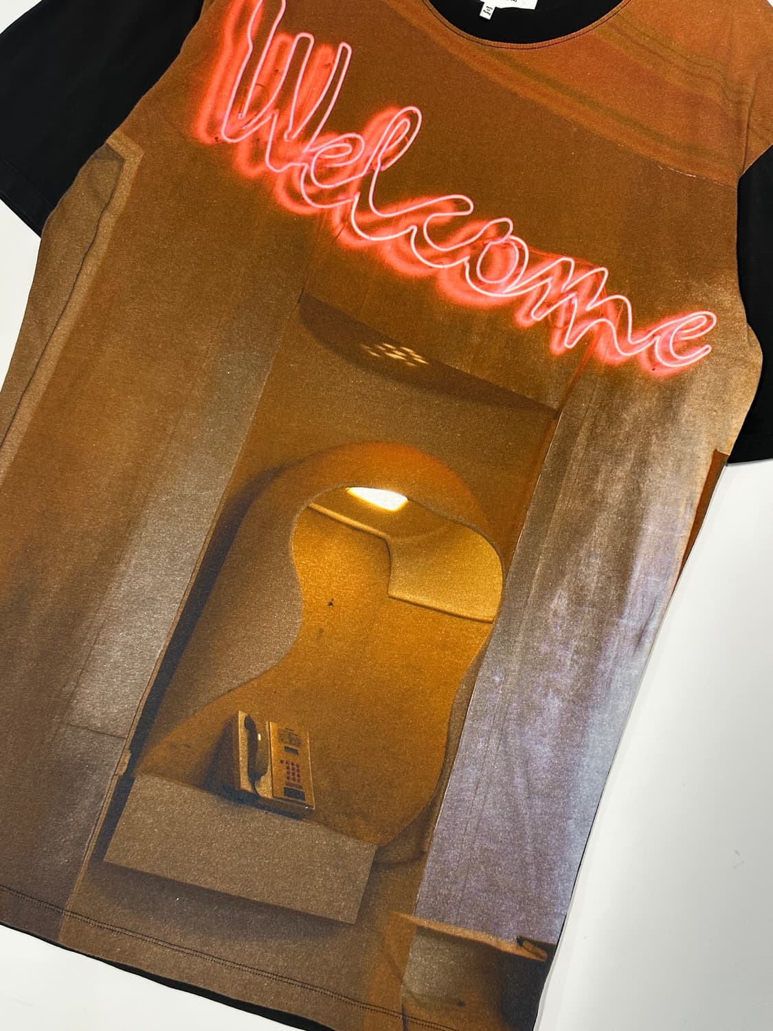 MM6 oversize neon photo shirt 상품이미지3