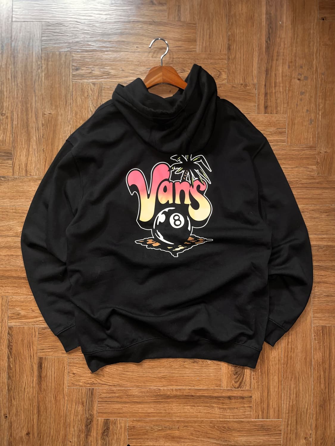 반스 8볼 로고 후드티 상품이미지6