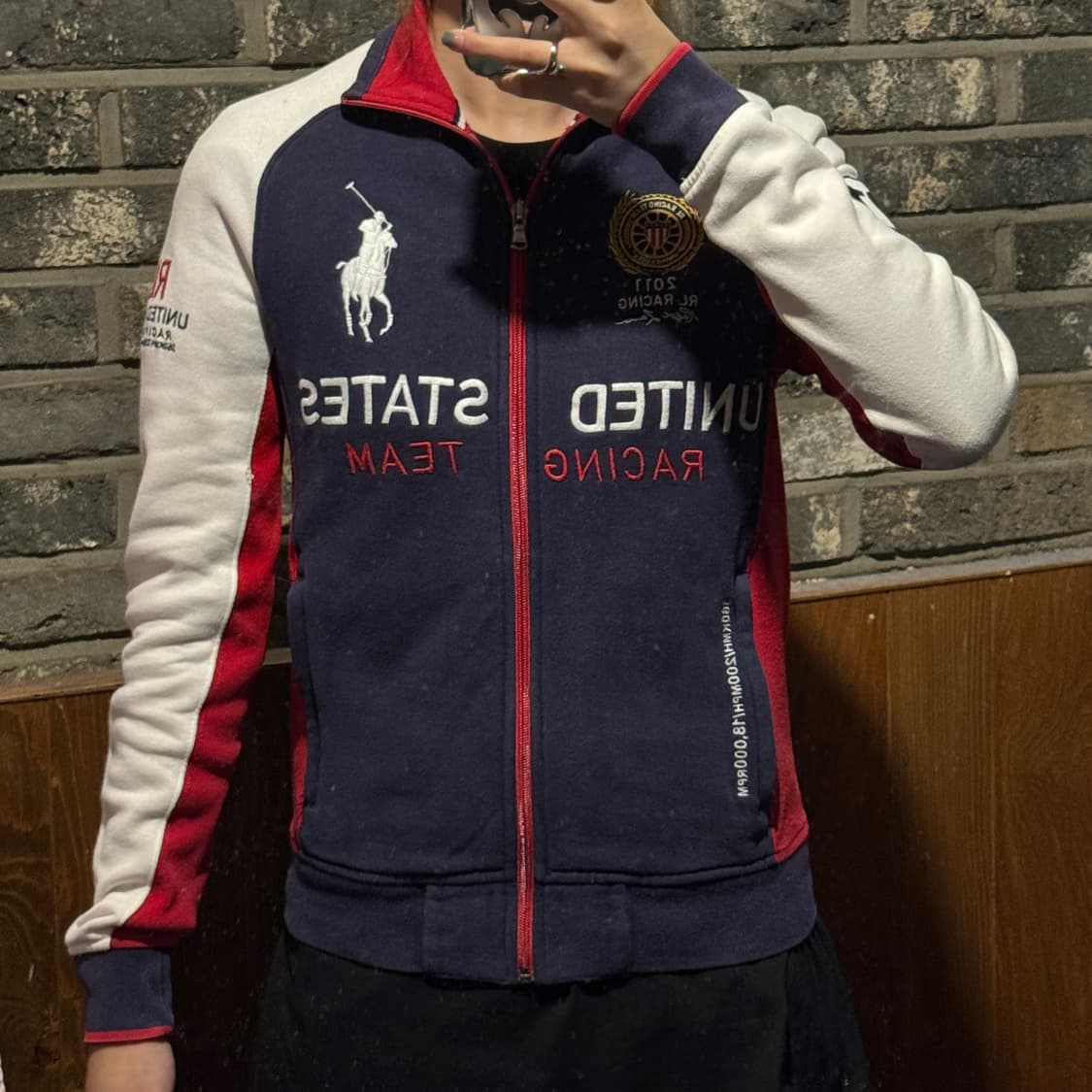 S) 폴로 랄프로렌 빅포니 레이싱 코튼 자켓 상품이미지9