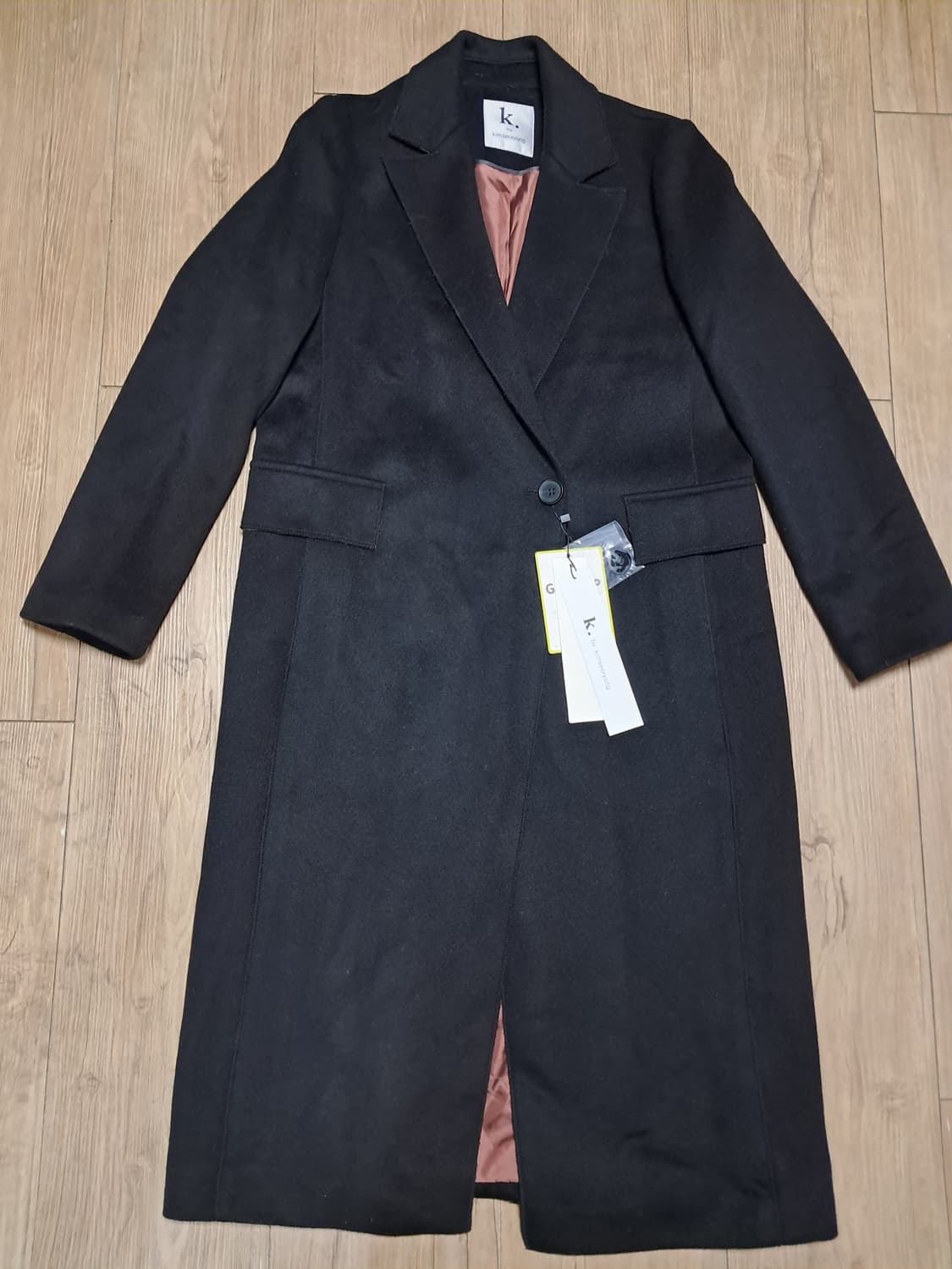 김서룡 캐시미어10 코트 85 새상품  상품이미지3