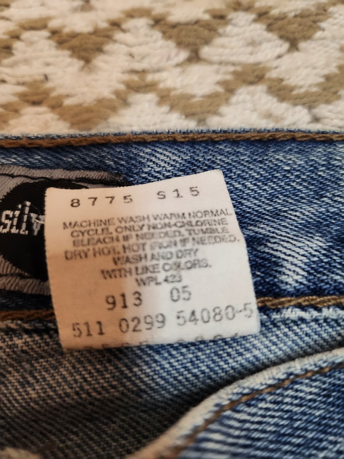 90s 미제 실버탭 루즈 38 상품이미지3