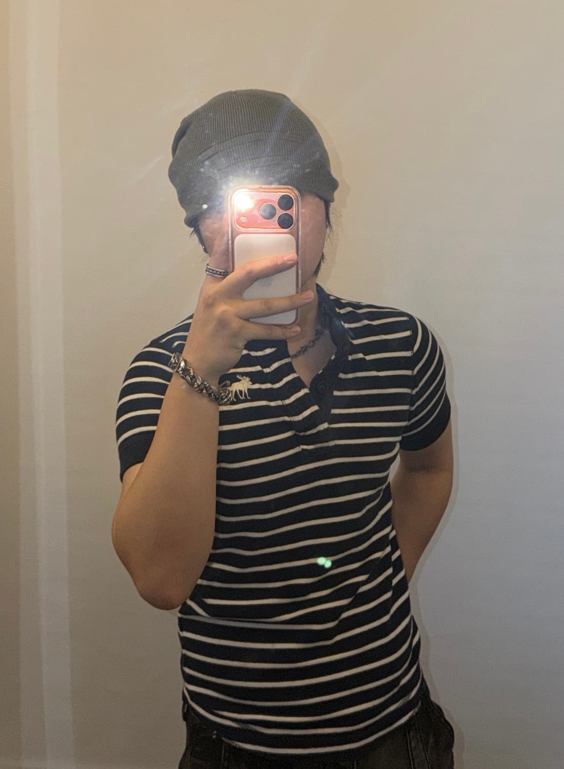 아베크롬비 y2k 헨리넥 상품이미지1