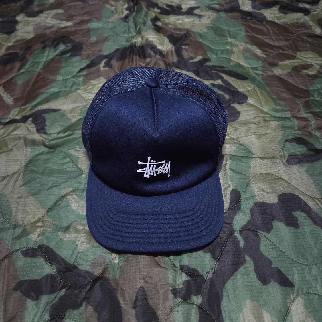 Stussy Puff Print Stock Trucker Cap 스투시 상품이미지2