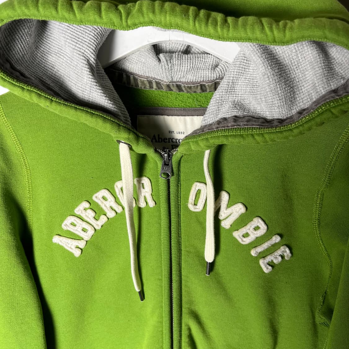 [A&F] 아베크롬비 아치로고 후드집업 상품이미지2