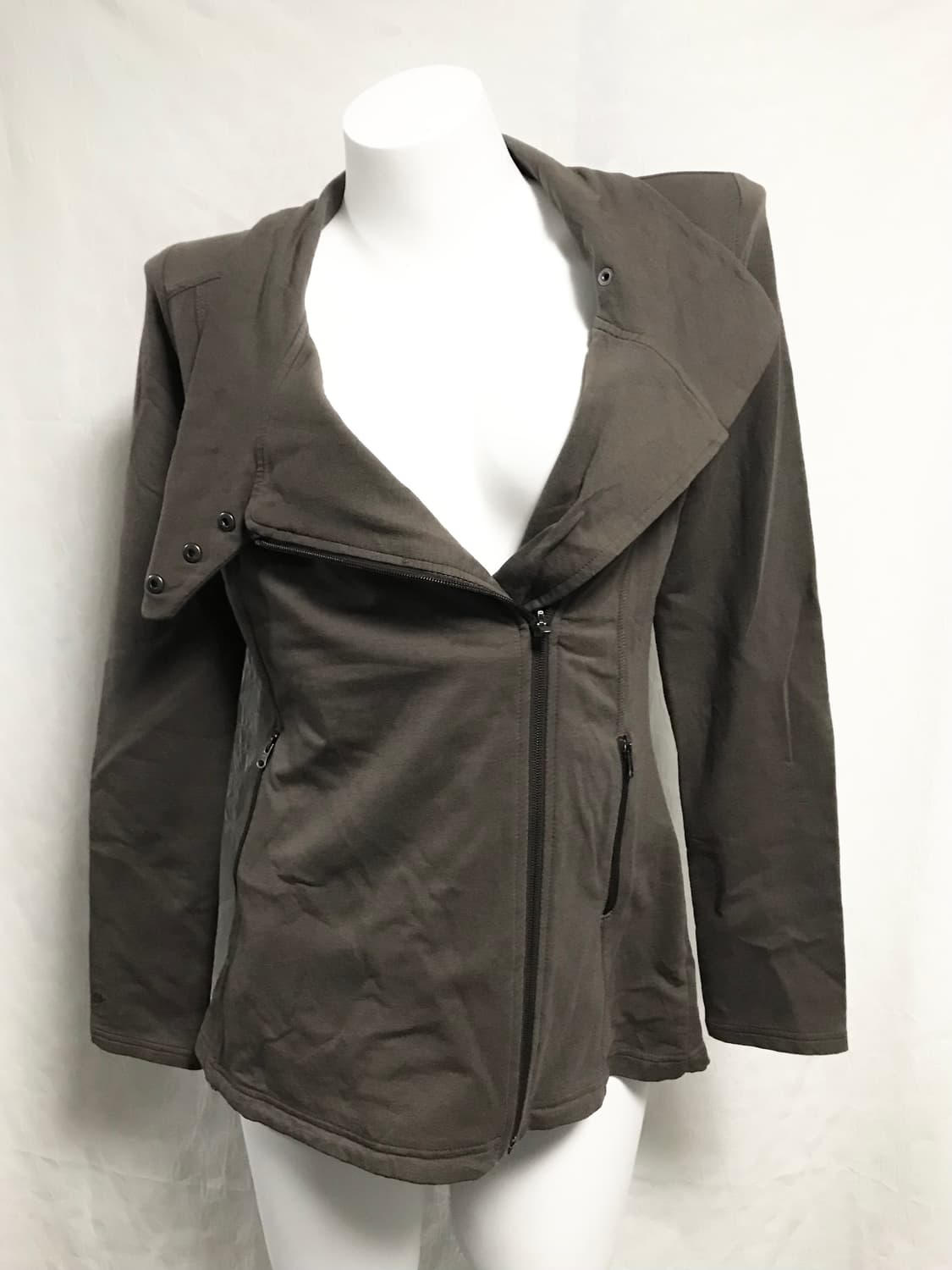 빈티지 00s 아카이브 헬무트랭깔 스냅 버튼 하이넥 집업 상품이미지5