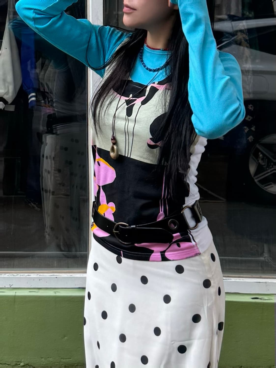 [Vintage] Miu Miu 미우미우 슬리브리스 상품이미지10