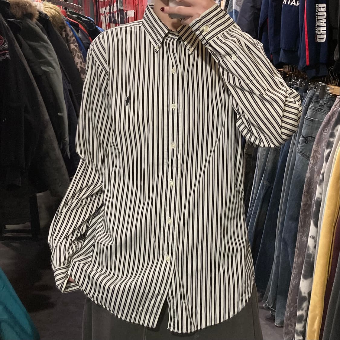 [IM] 폴로 랄프로렌 레일로드 스트라이프 클래식핏 셔츠 상품이미지4