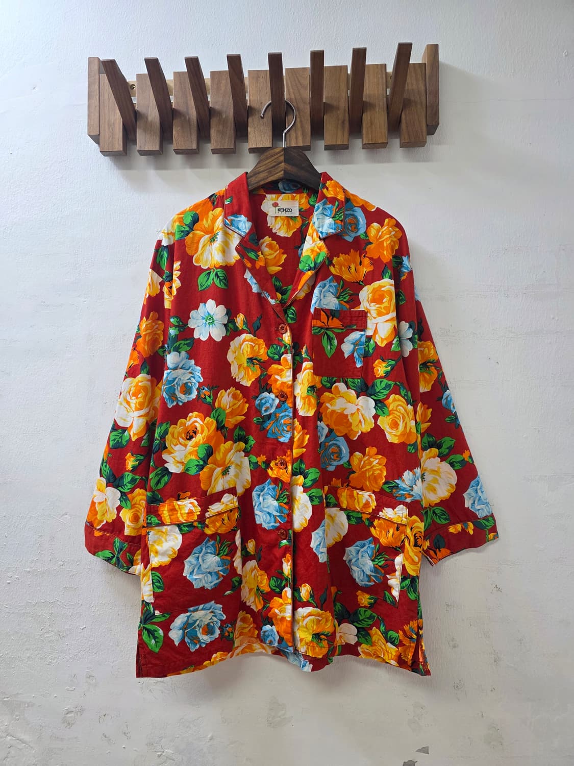 일본빈티지 겐죠플로럴실내복 상품이미지2