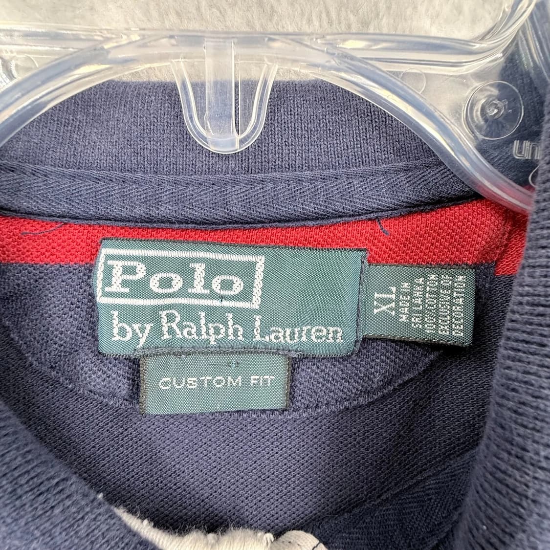 폴로 랄프로렌 빅포니 PRLAC 크레스트 스트라이프 카라티 상품이미지3