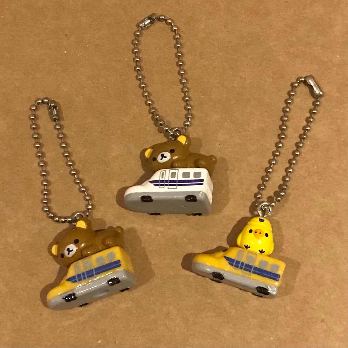 고전 리락쿠마 열차 키링 상품이미지1