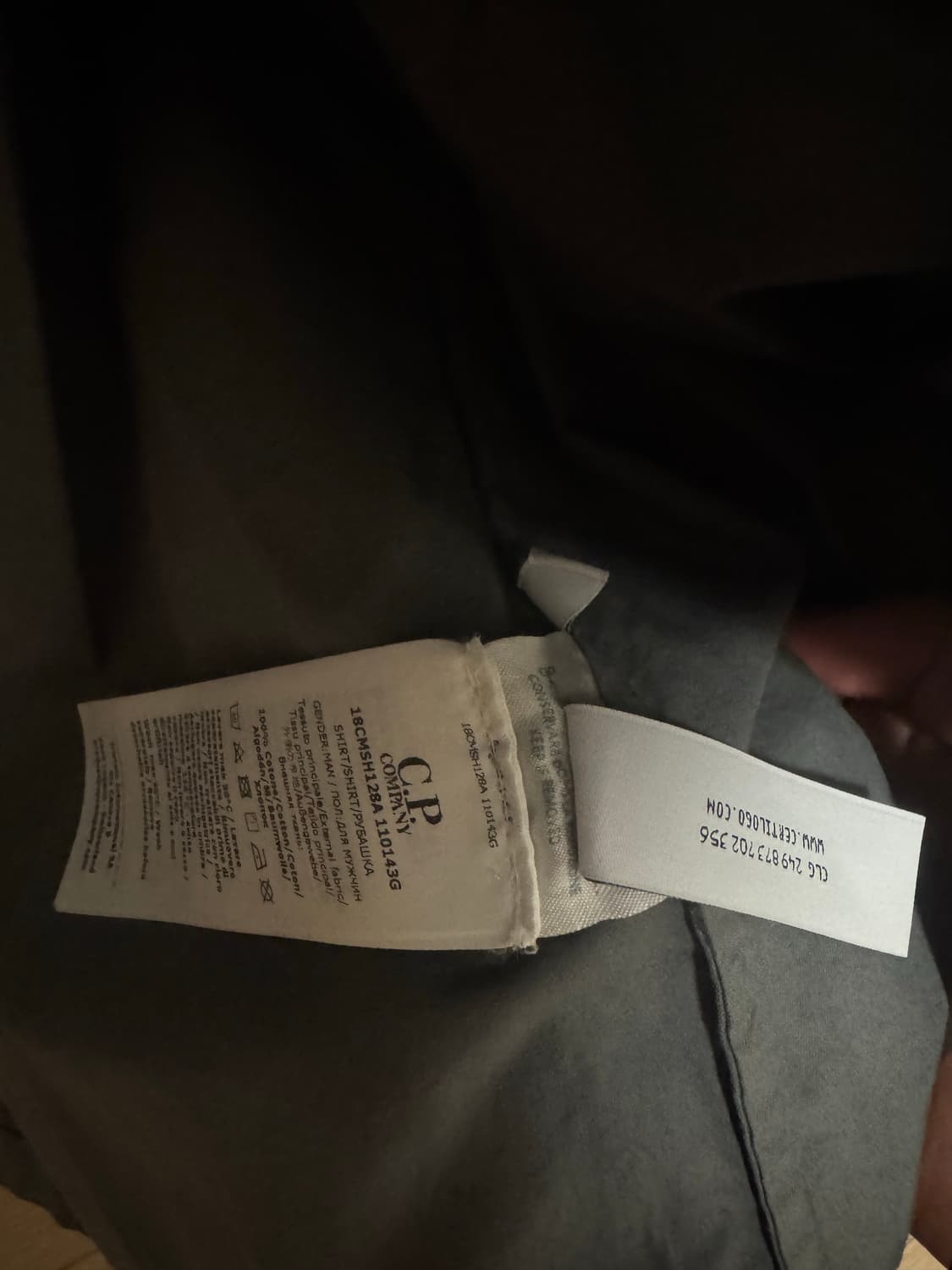 C.P. 컴퍼니 오가닉 개버딘 유틸리티 렌즈 셔츠 상품이미지3