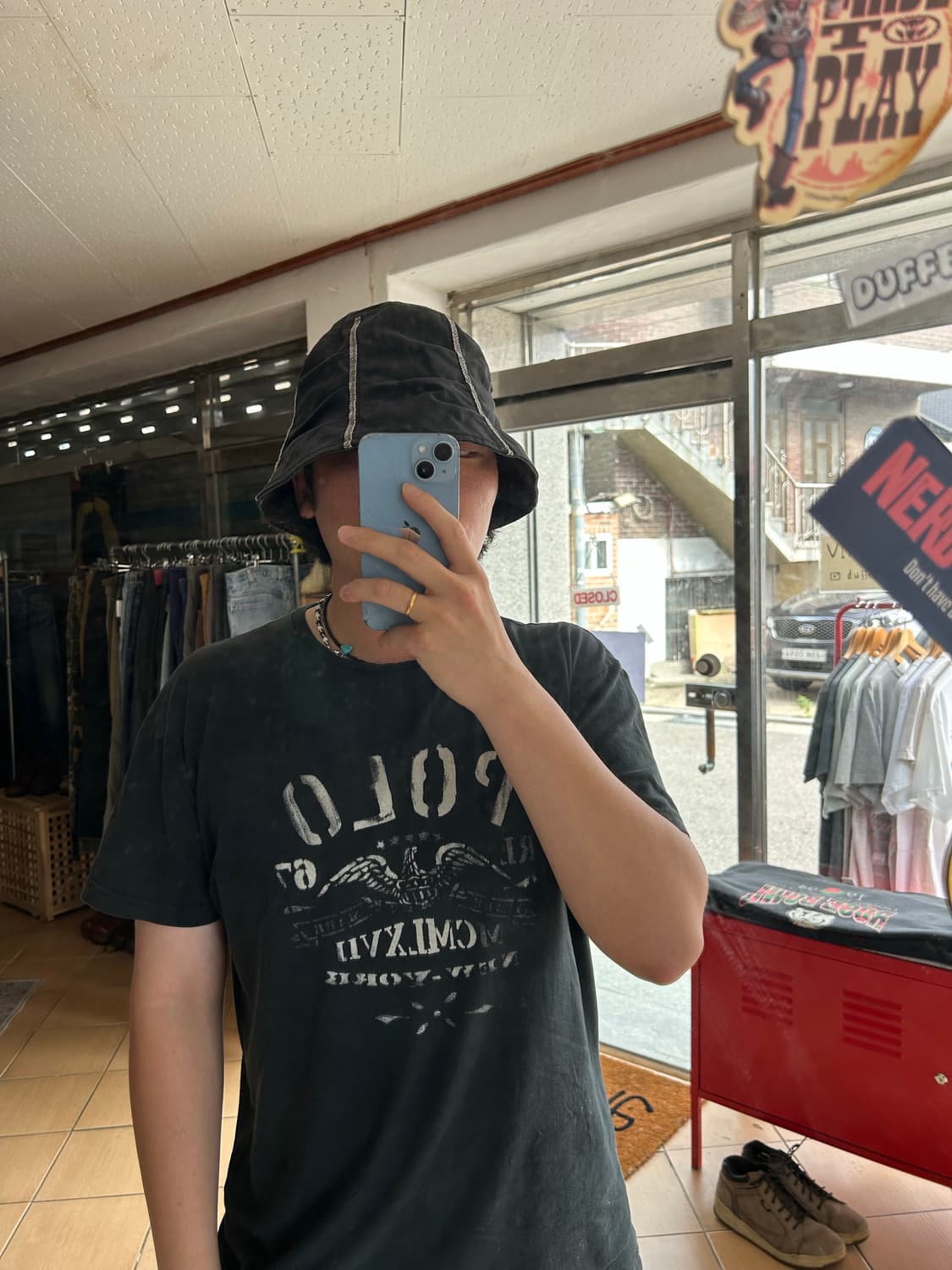 Japan vintage bucket hat 상품이미지3
