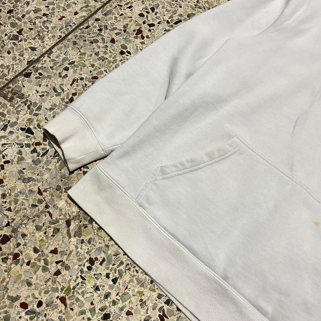 스투시(Stussy) 그레이 후드티 상품이미지3