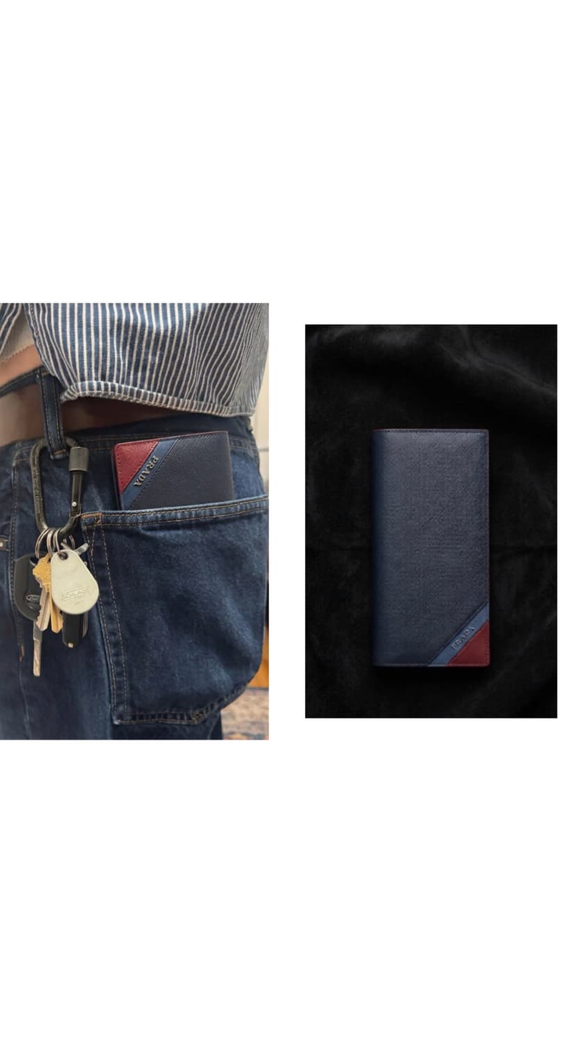 빈티지 프라다 장지갑  상품이미지1