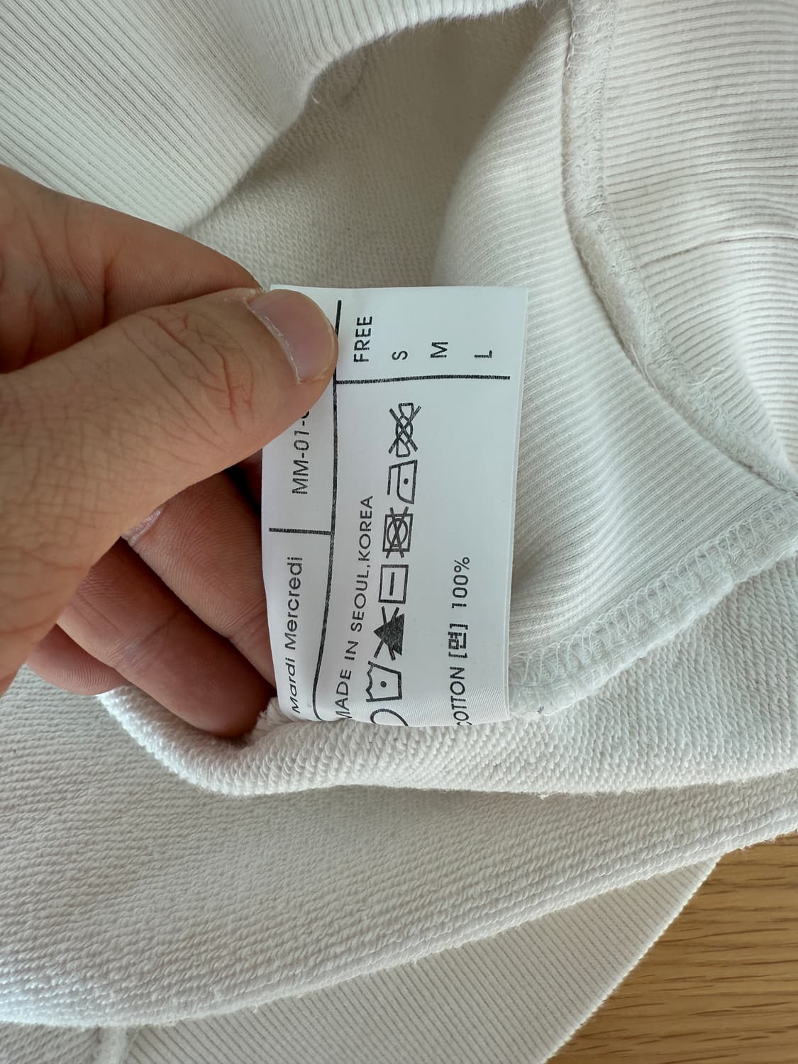 마르디메크르디(MARDI MERCREDI) 후드 상품이미지10