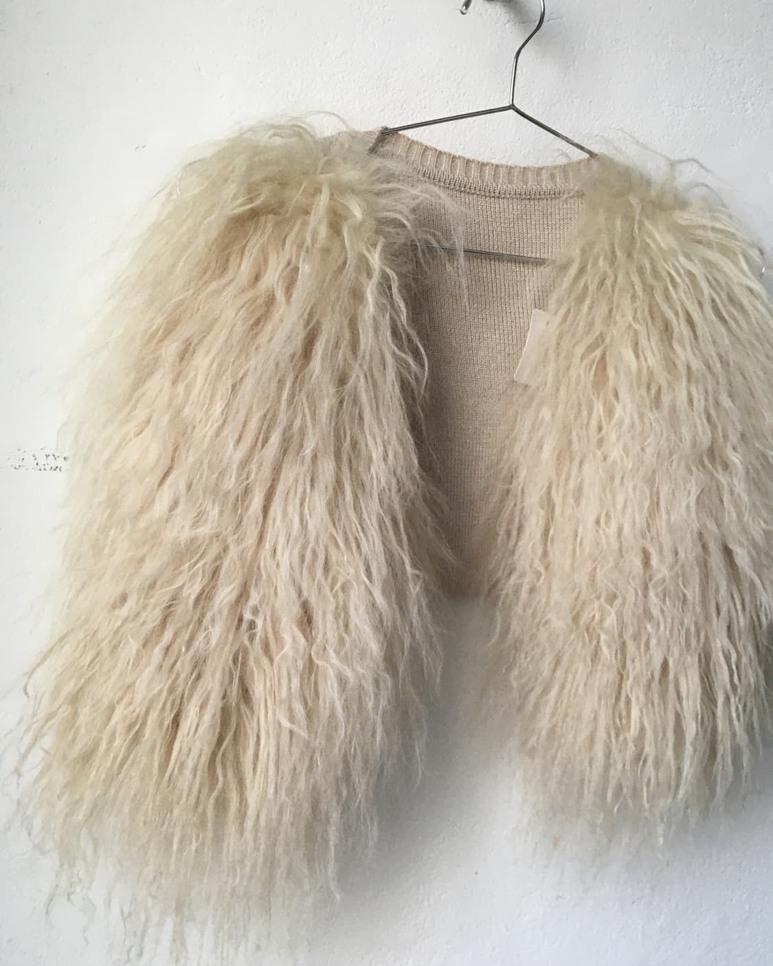 Tibet lamb fur vest 상품이미지3