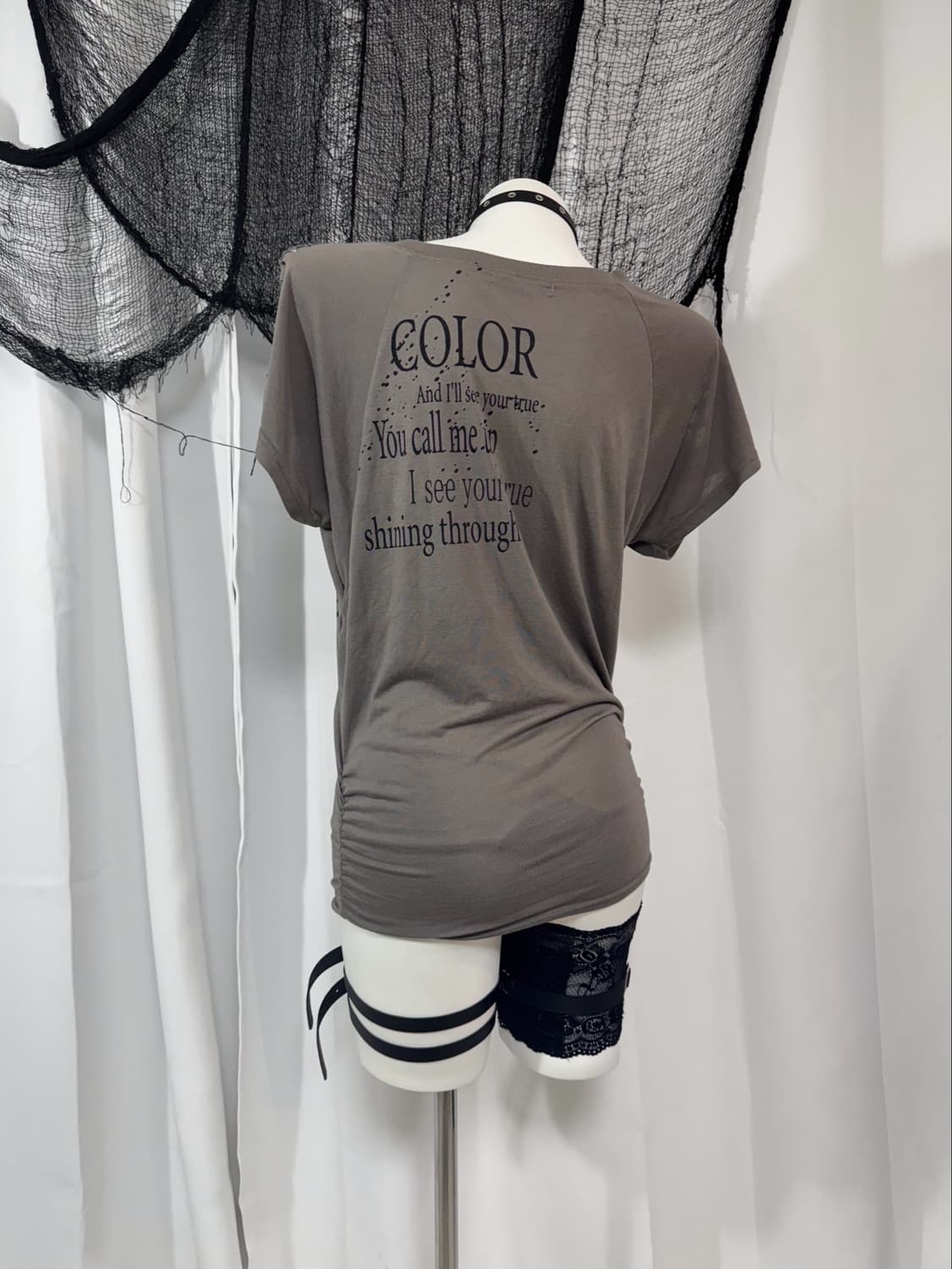 cross damage t-shirt 상품이미지4