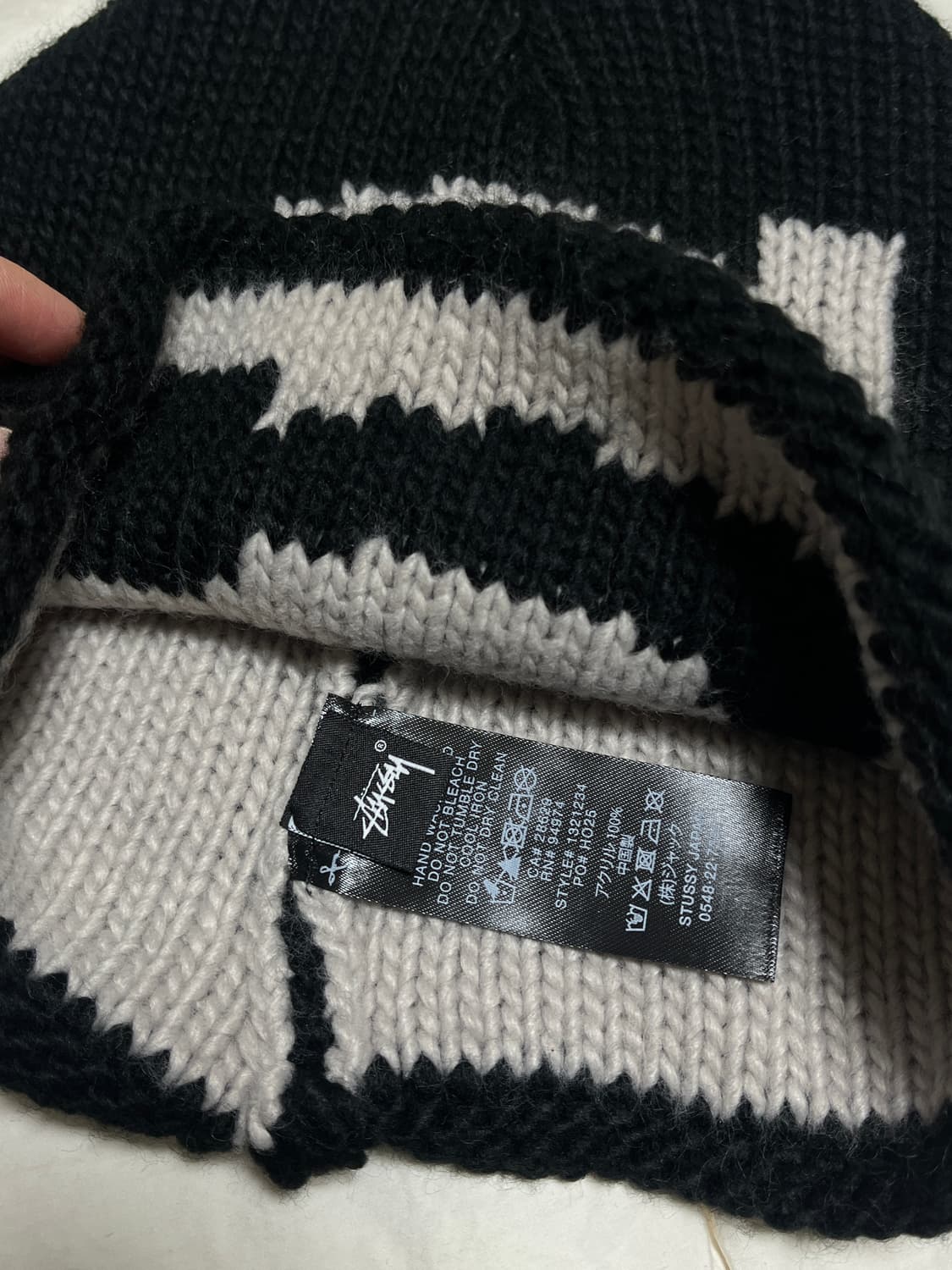 스투시 니트 비니 상품이미지4