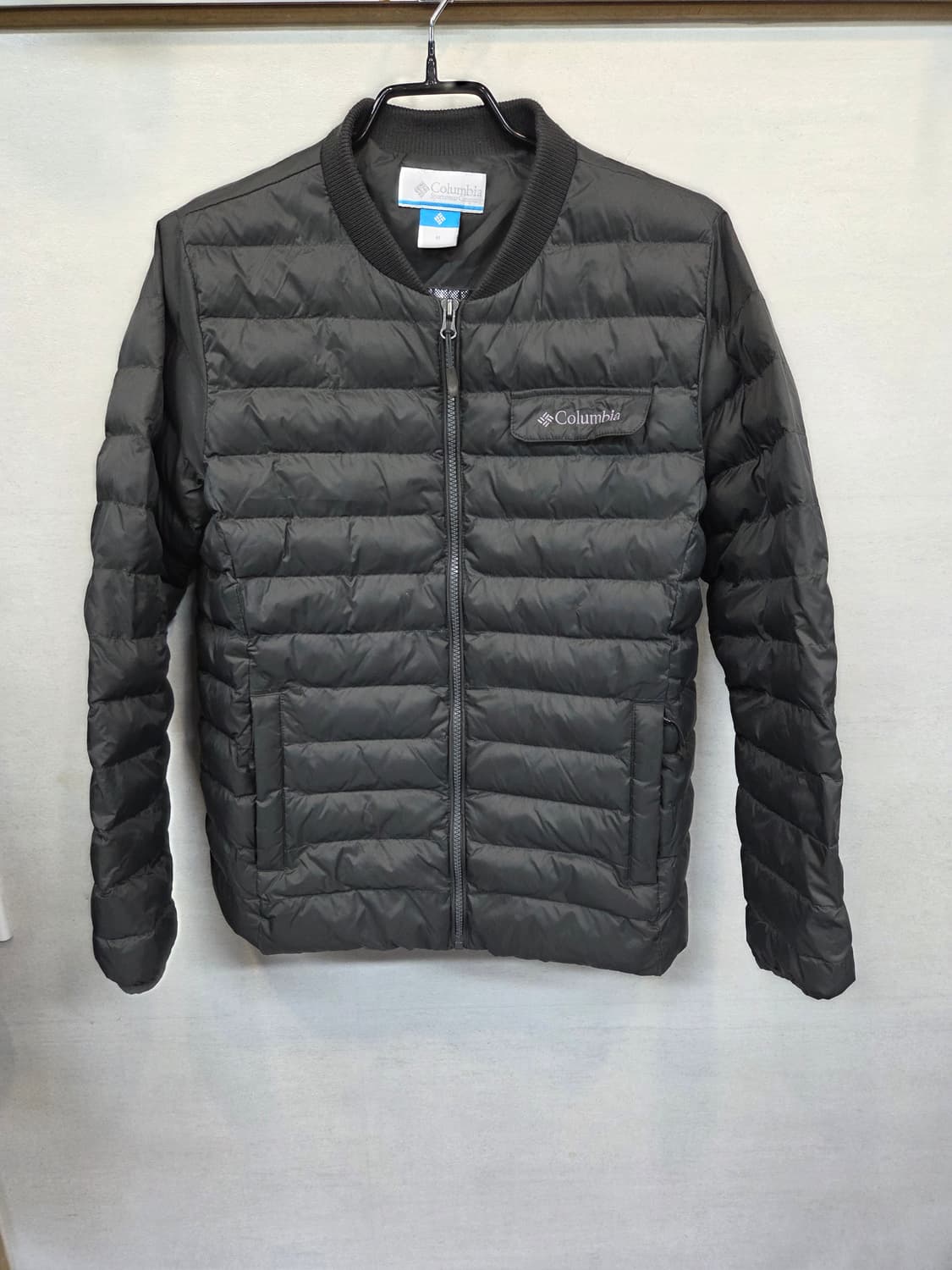 컬럼비아 경량패딩 다크그레이 m 상품이미지1