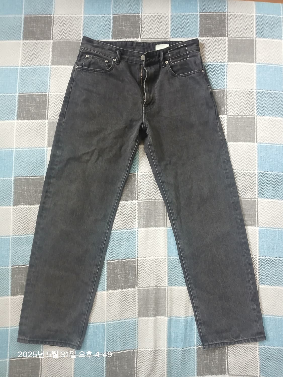 카키스 레귤러 셀비지데님 m 상품이미지1