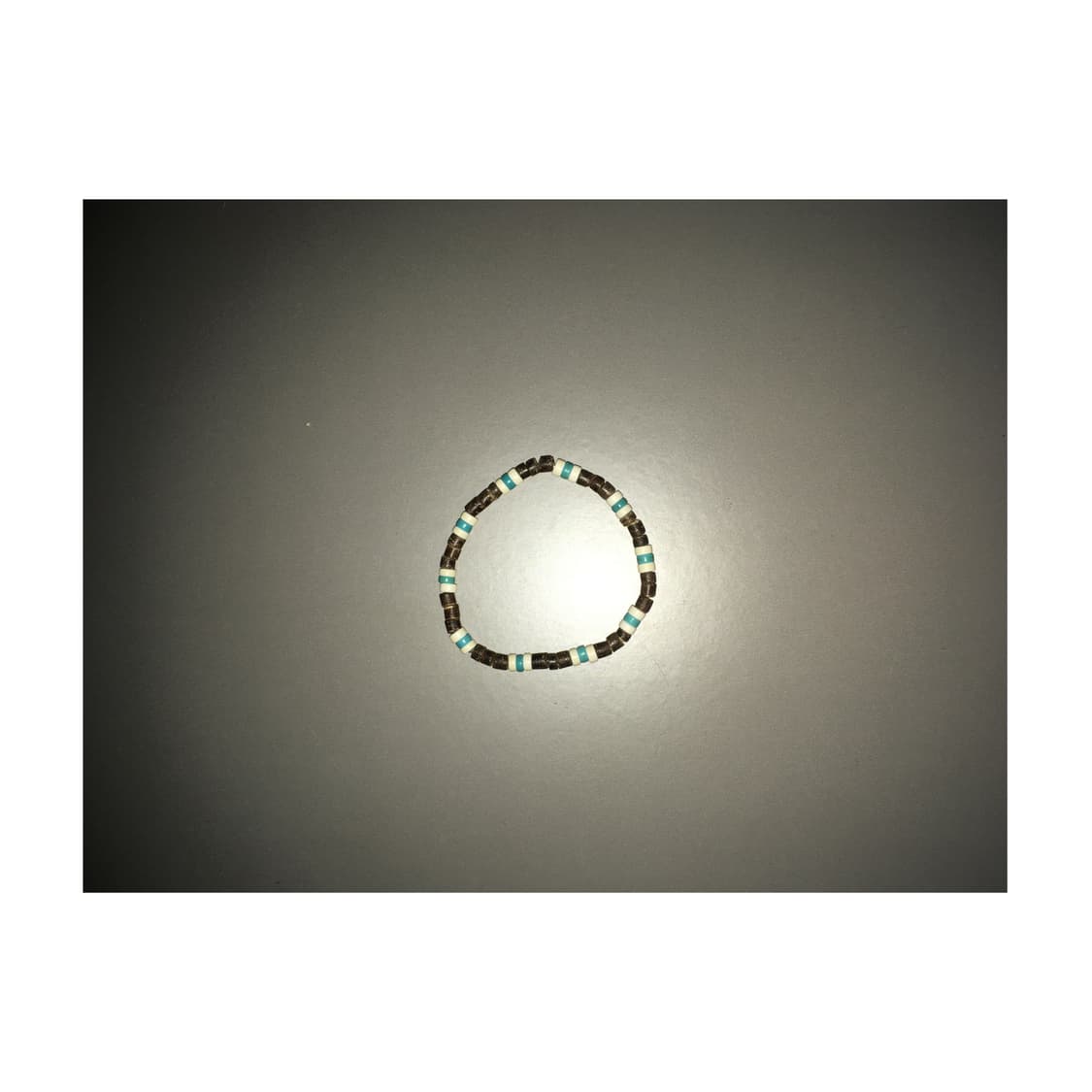 [악] 보헤미안 브라운 비즈팔찌 상품이미지1