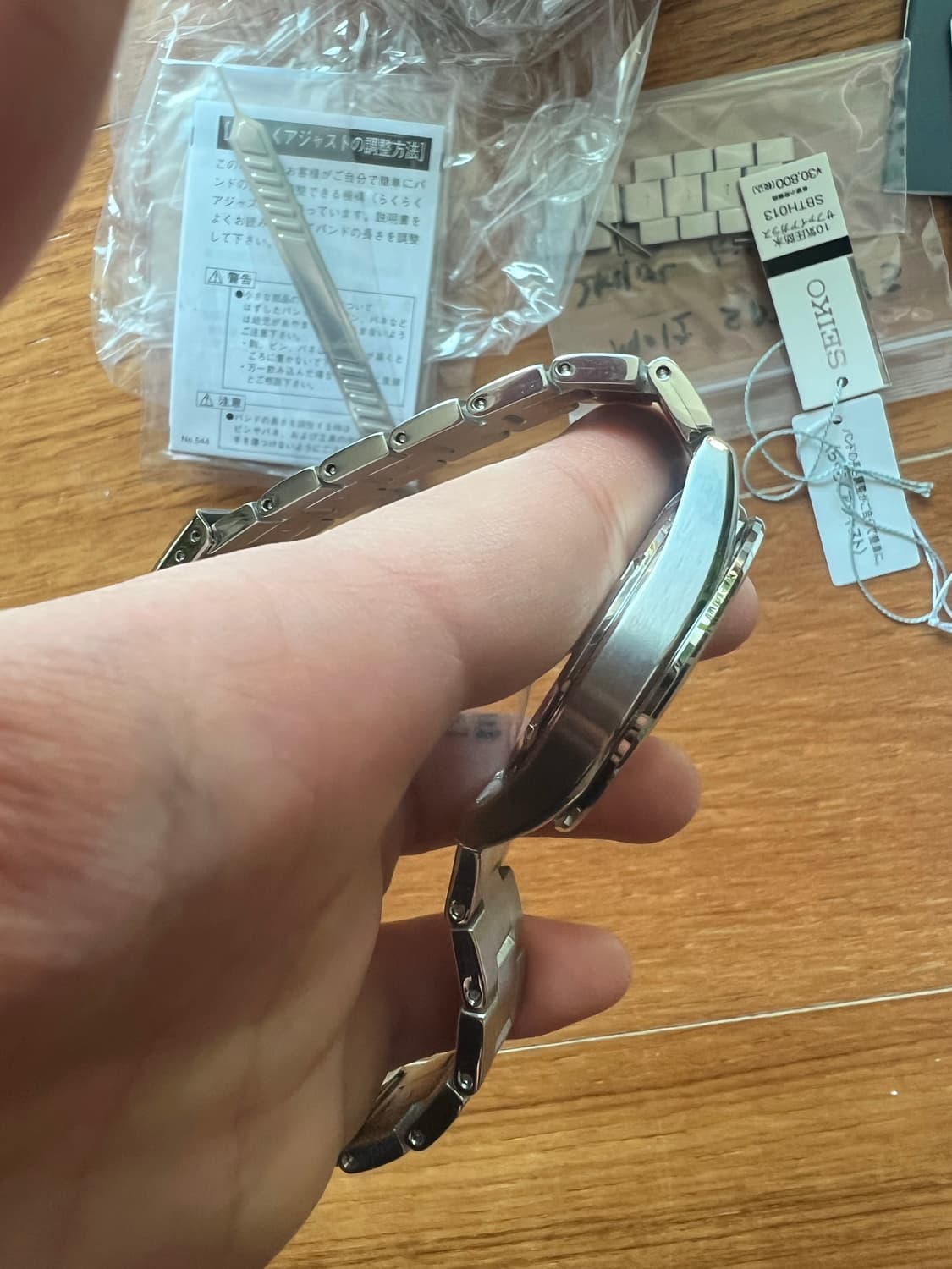 세이코 그세맛 아이스블루 미착용 단순개봉품 sbth013 sbth007 상품이미지9