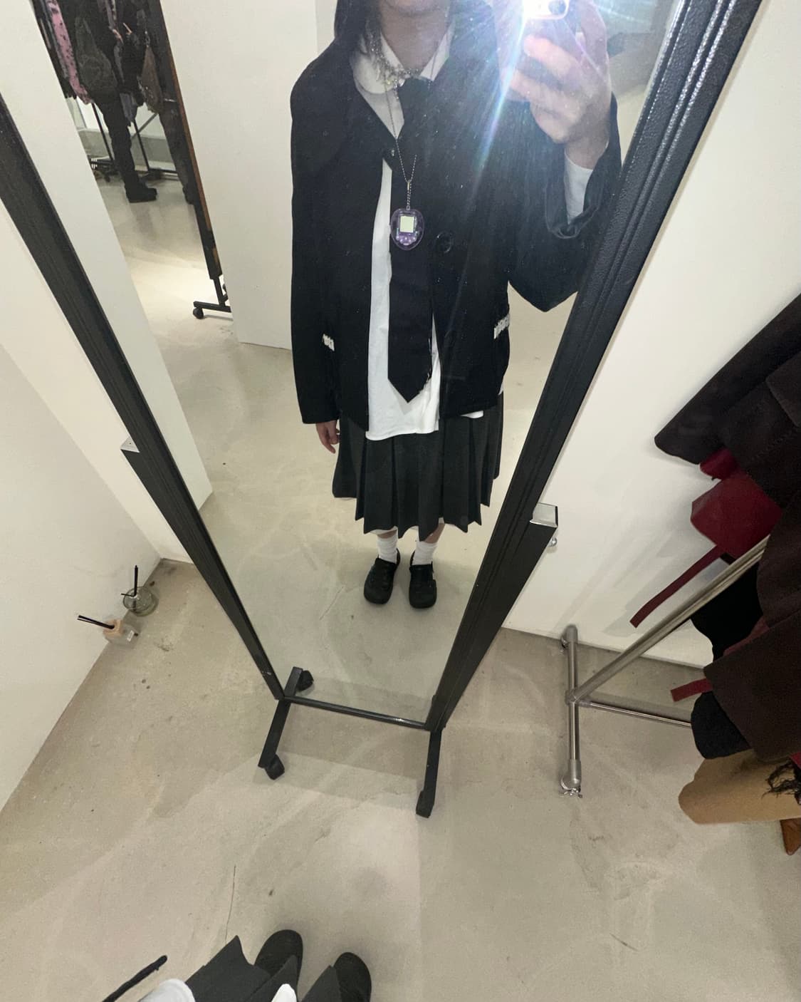 꼼데가르송 트리콧 (Comme des Garcons) 자수 데님자켓 상품이미지5