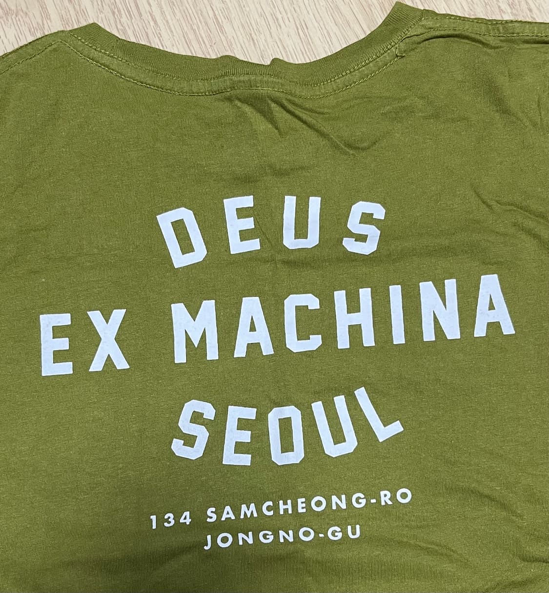 데우스 엑스 마키나 키즈 반팔 로버 그린 13사이즈 상품이미지3