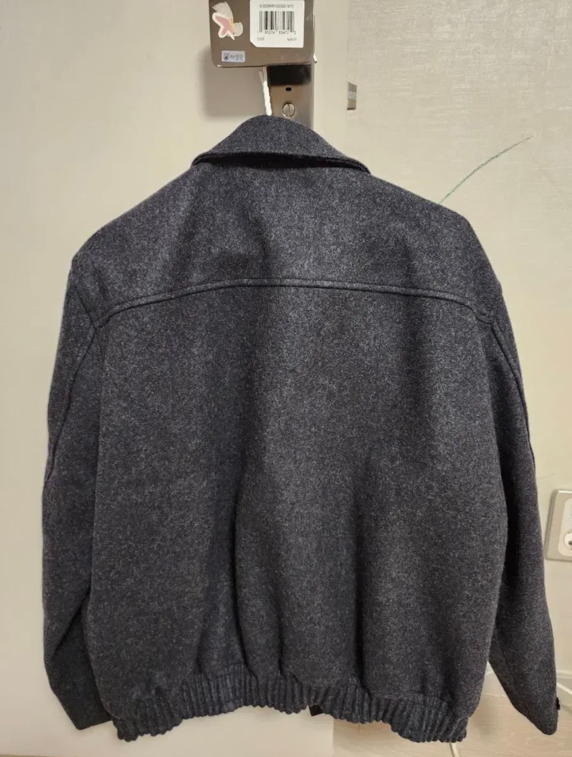 POTTERY 울 블루종 자켓 멜란지 네이비 1사이즈 상품이미지2