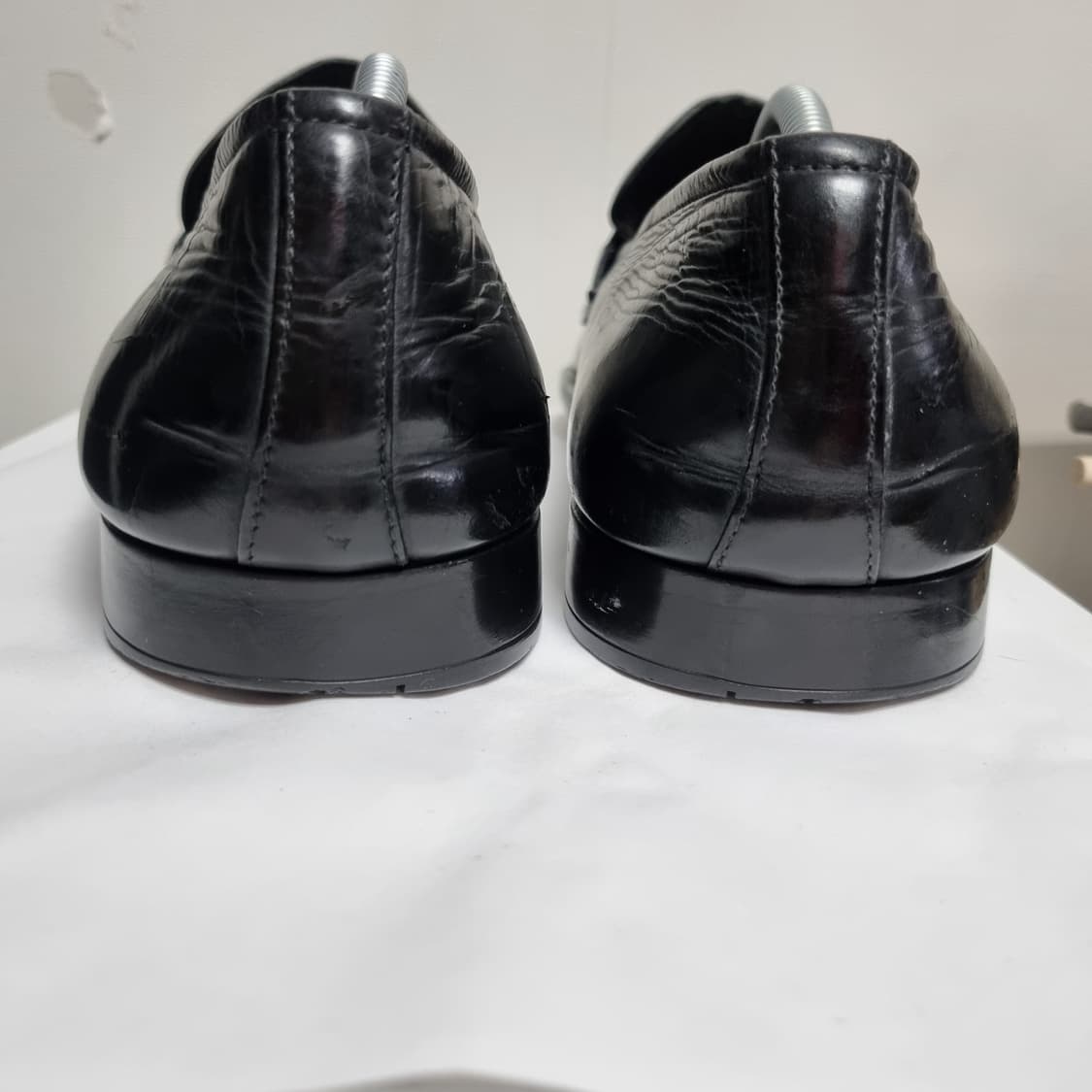 프라다 밴딩 로퍼 블랙 uk9 상품이미지10