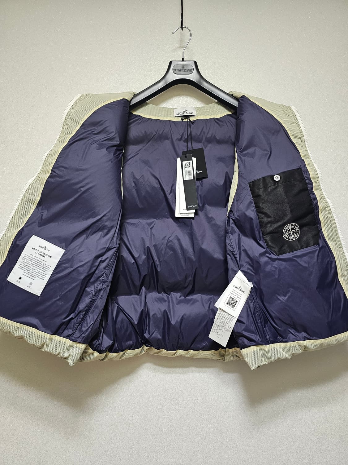 스톤아일랜드 마리나 립스탁 패딩 조끼 (새상품) 상품이미지7