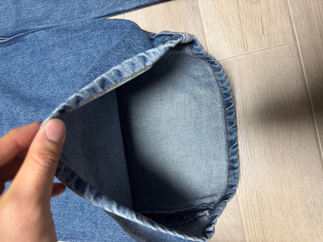 [L-XL] 자라 x 루이지 배기 진 미디움 블루 상품이미지5